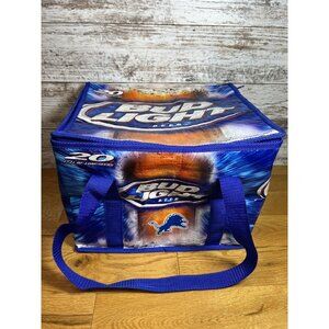 Vintage Bud Light Detroit Lions -Collapsible Insulated Cooler 2004